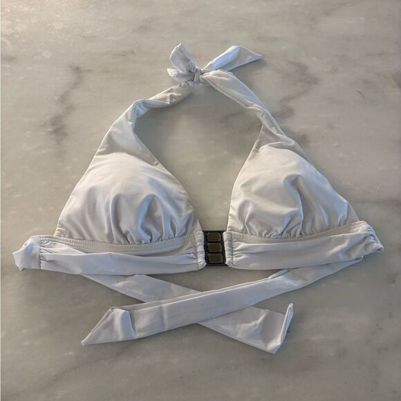 Kenneth Cole White Bikini Top - Picture 2 of 8